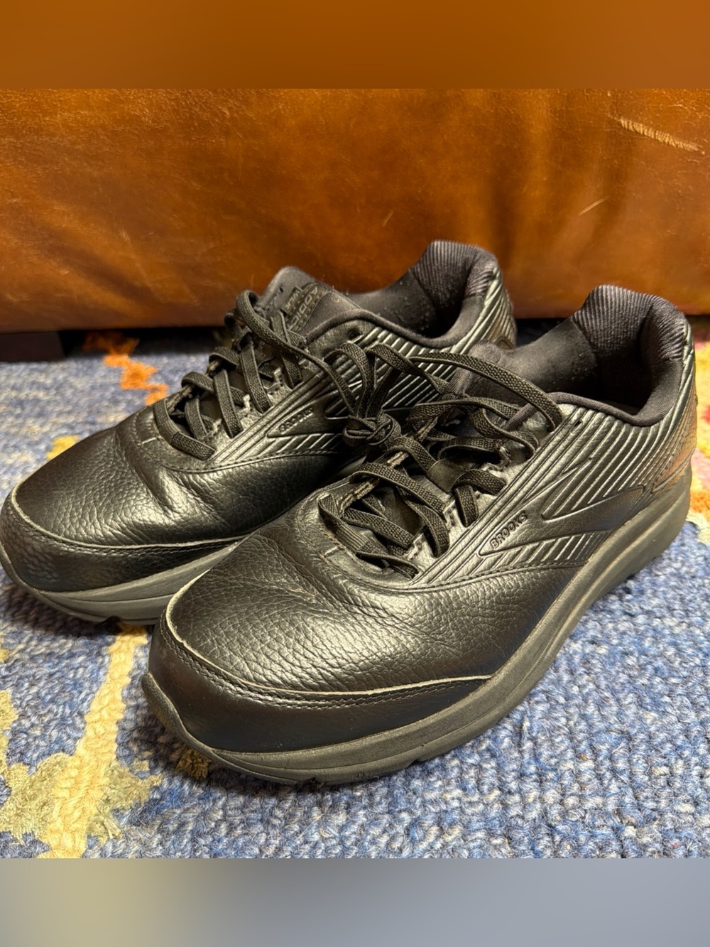 Brooks Addiction Walker 2 Womens Size 9 Walking Shoes Sneaker Black